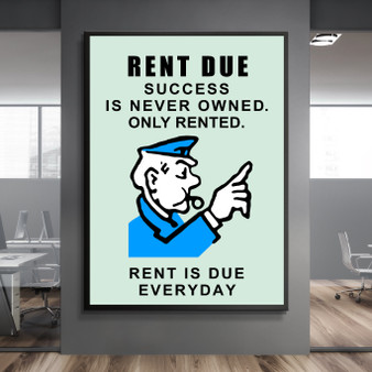 MONOPOLY - RENT DUE