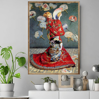 La Japonaise by Monet