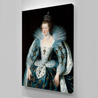 Anna of Austria by Peter Paul Rubens