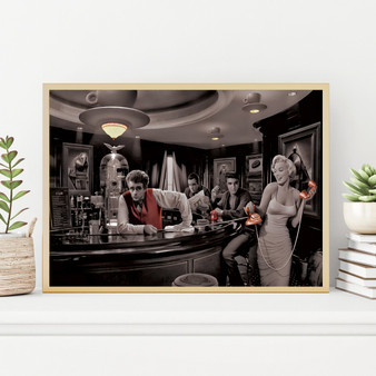 Marilyn Monroe Elvis Presley James Dean Humphrey Bogart 02