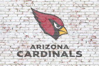 Arizona Cardinals on brick wall