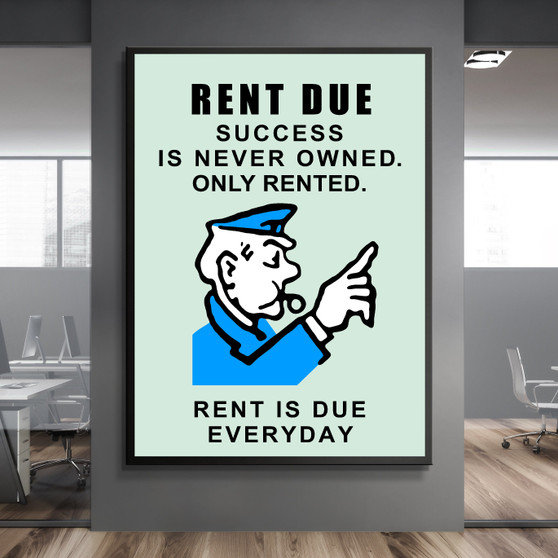 MONOPOLY - RENT DUE