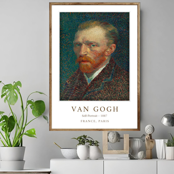 Self-portrait by Van Gogh