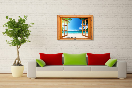 Window View Ocean Wather Beach