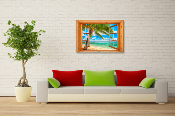 Window View Ocean Wather Beach