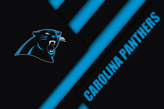 Carolina Panthers Material Design