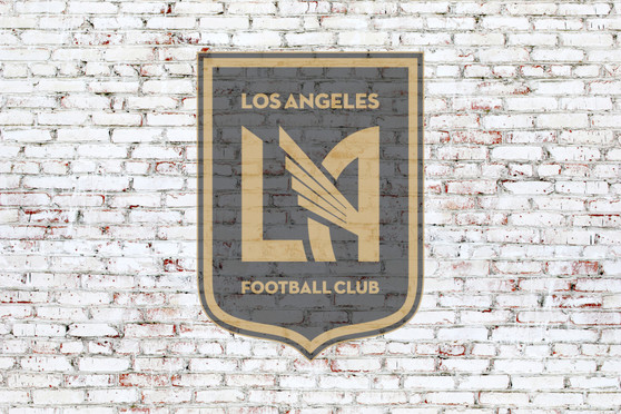 Los Angeles FC on Brick Wall