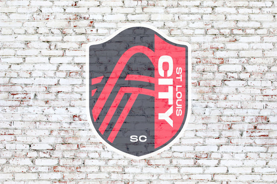 St Louis CITY SC on Brick Wall