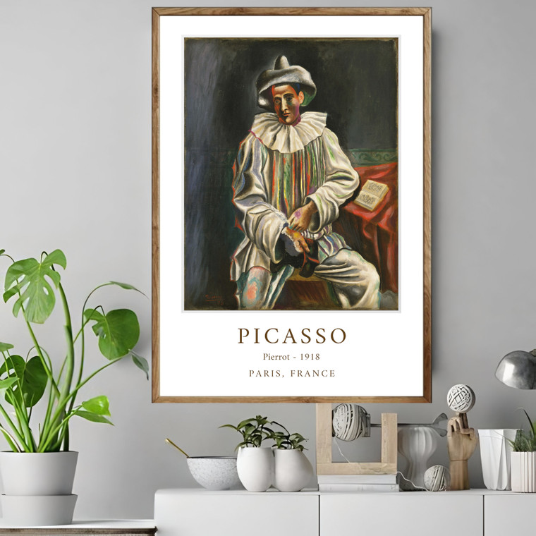 Pierrot  Pablo Picasso