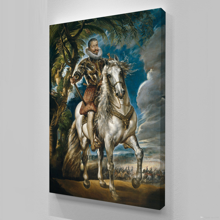 Equestrian portrait of the Duke of Lerma