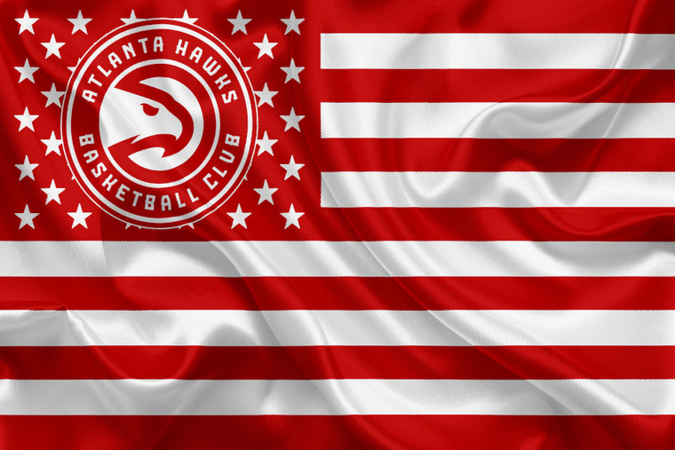 ATLANTA HAWKS FLAG 1