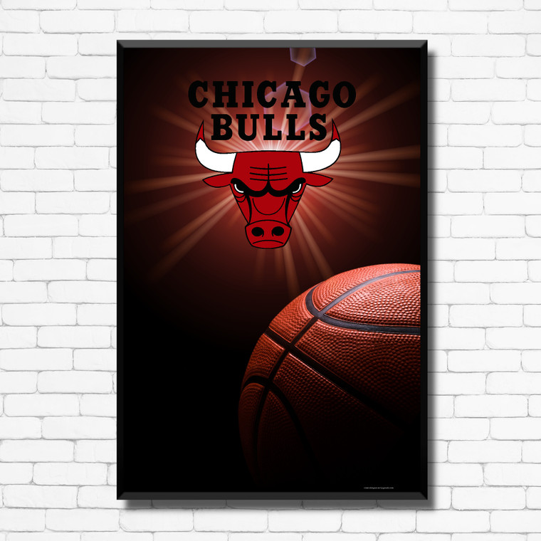 CHICAGO BULLS WITH BALL