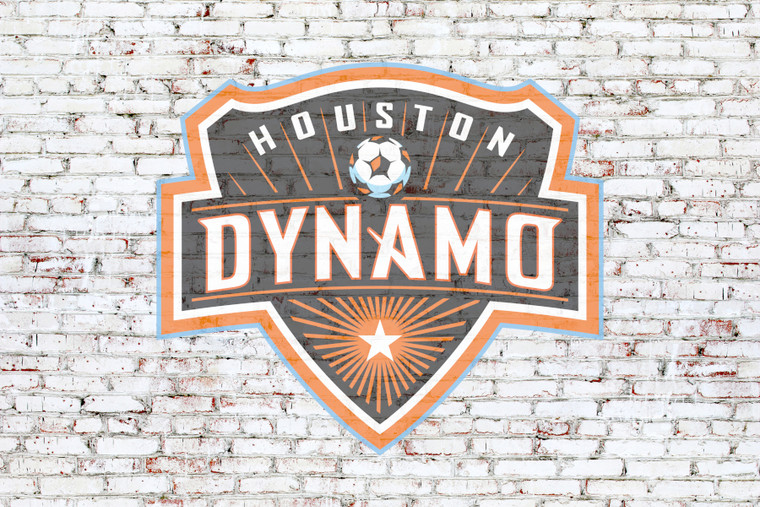 Houston Dynamo on Brick Wall