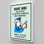 MONOPOLY - RENT DUE