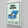 MONOPOLY - WORK HARDER