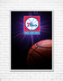 PHILADELPHIA 76ERS 2 black