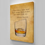 OLD WHISKY GLASS OLD WHISKY GLASS WINSTON CHURCHIL Whisky Glasses Collection Inspirational Print Home Wall Art Decor Home Wall Art Print Great for Gift Home Wall Decor Picture Poster / Canvas
