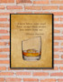 OLD WHISKY GLASS WINSTON CHURCHIL H