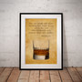 OLD WHISKY GLASS BILL MURRAY L