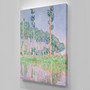 Poplars, Pink Effect by Monet