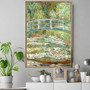 Bridge over a Pond of Water Lilies by Monet