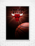 CHICAGO BULLS WITH BALL