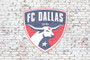 FC Dallas on Brick Wall