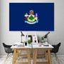 MAINE State  Flag