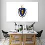 MASSACHUSETTS State  Flag