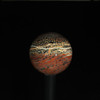Firecracker Obsidian Sphere #9204