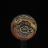 Firecracker Obsidian Sphere #9330