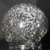 Black Feather Plume Agate Sphere #8328