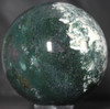 Moss Agate Sphere, India  #9523