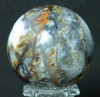 Grave Yard Point Agate Sphere #1289