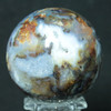 Grave Yard Point Agate Sphere #1289