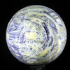 Purple Sagenite  Sphere #5254