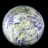 Purple Sagenite  Sphere #5254