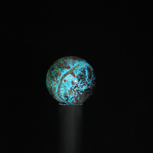 Parrot Wing Chrysocolla Sphere #8635