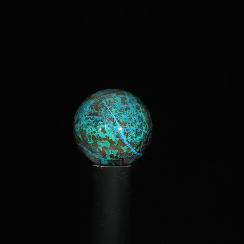 Parrot Wing Chrysocolla Sphere #8649