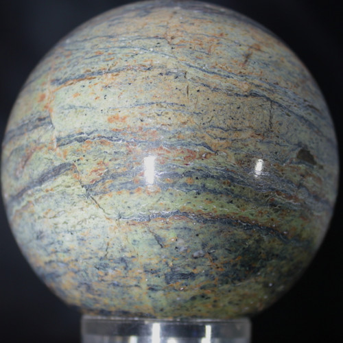 Opalised Serpentine Sphere # 9068