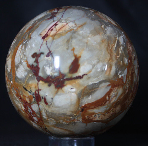 Rocky Butte Jasper Sphere # 9454