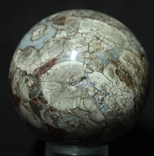 Mushroom Rhyolite Sphere #0640