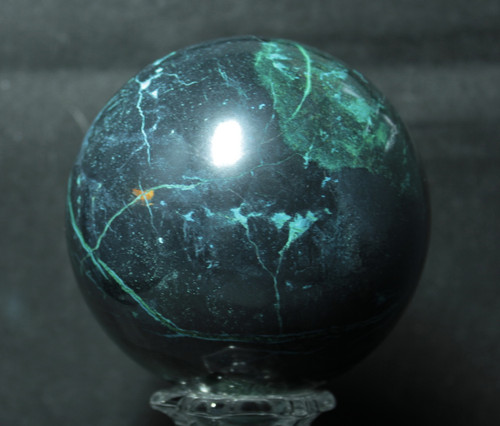 Peruvian Chrysocolla Sphere #2085