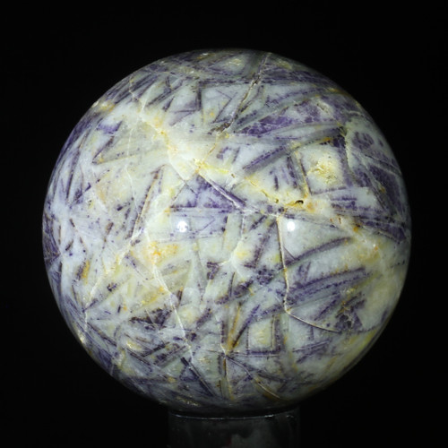 Purple Sagenite Sphere #5300