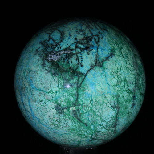 Chrysocolla Malachite Sphere #6464