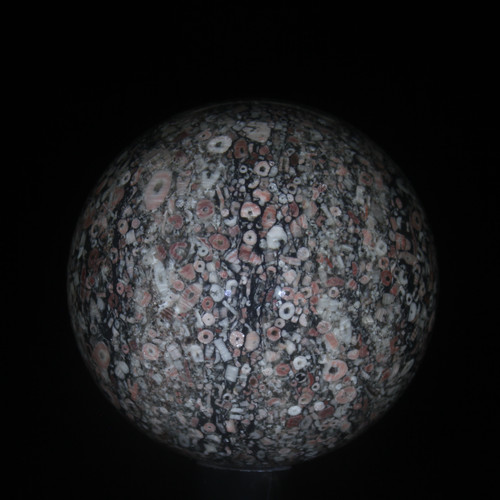 Crinoid Marble Sphere #7784