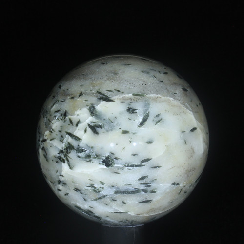 Green Tourmaline in Matrix  Sphere #7828