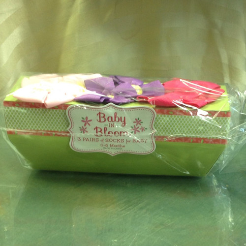 Baby In Bloom Socks 0-6 Months