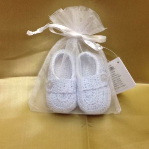 Elegant Baby Blue Boy Booties