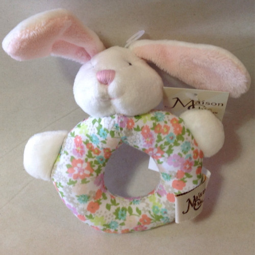 Beth The Bunny Ring Rattle